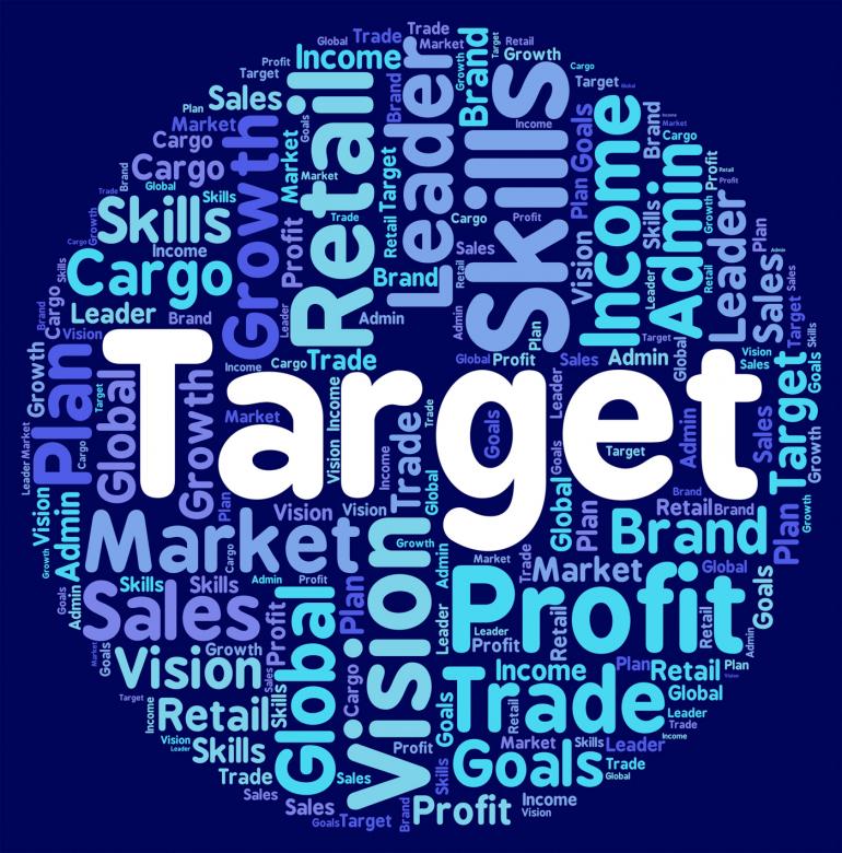 Free stock image of Target Word Represents Desired Result And Aim created by Stuart Miles