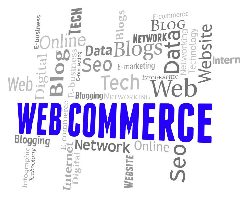 Free stock image of Web Commerce Means Wordclouds Ecommerce And Selling created by Stuart Miles