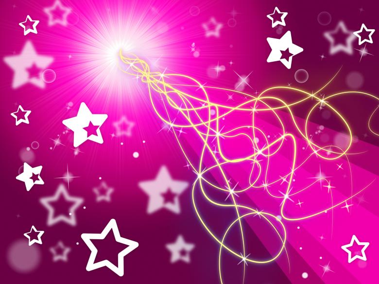 Free stock image of Pink Squiggles Pattern Means Swirly And Flowers created by Stuart Miles