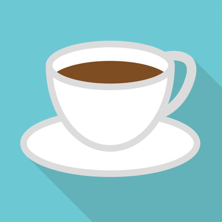 Free stock image of Coffee Cup Icon Indicates Beverages Coffeecup And Symbol created by Stuart Miles
