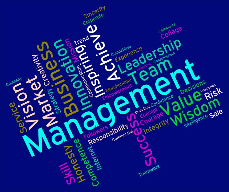 Free stock image of Management Words Represents Boss Company And Wordcloud created by Stuart Miles