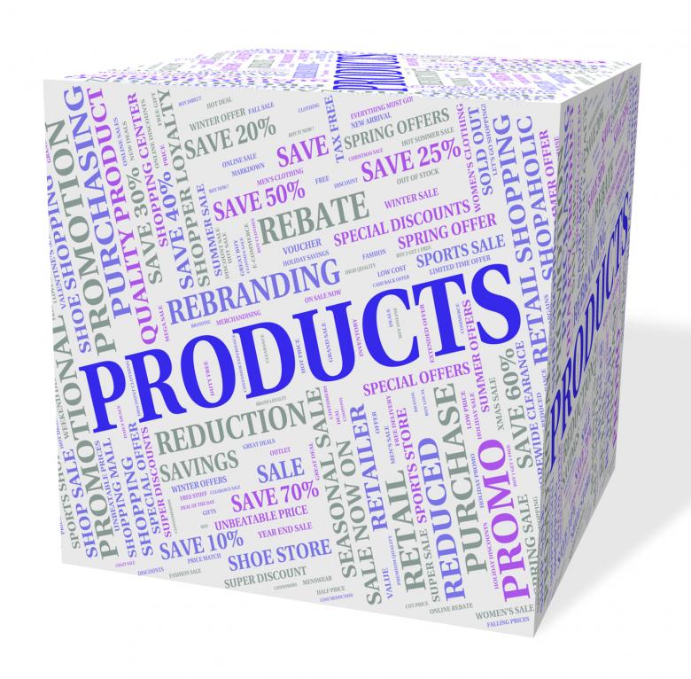 Free stock image of Products Cube Shows Shop Words And Goods created by Stuart Miles