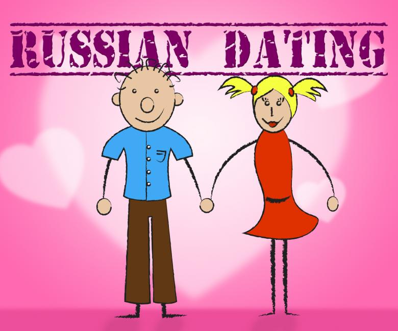 Free stock image of Russian Dating Means Dates Relationship And Date created by Stuart Miles