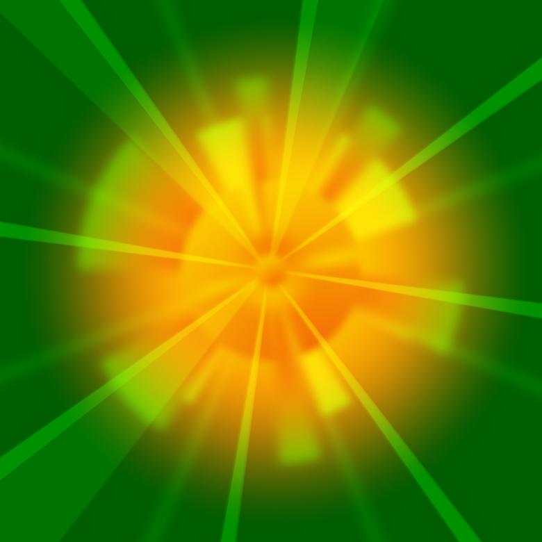 Free stock image of Green Beams Background Shows Shining And Rays created by Stuart Miles