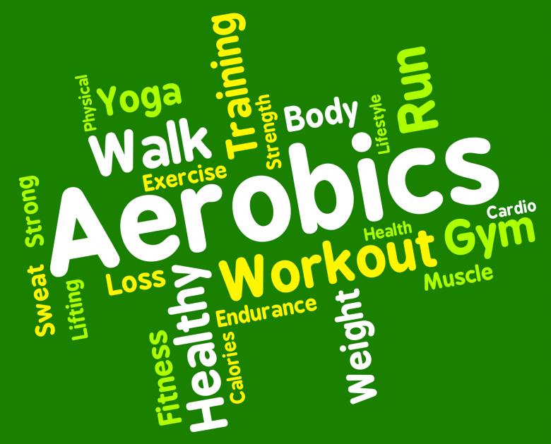 Free stock image of Aerobics Words Shows Get Fit And Cardio created by Stuart Miles