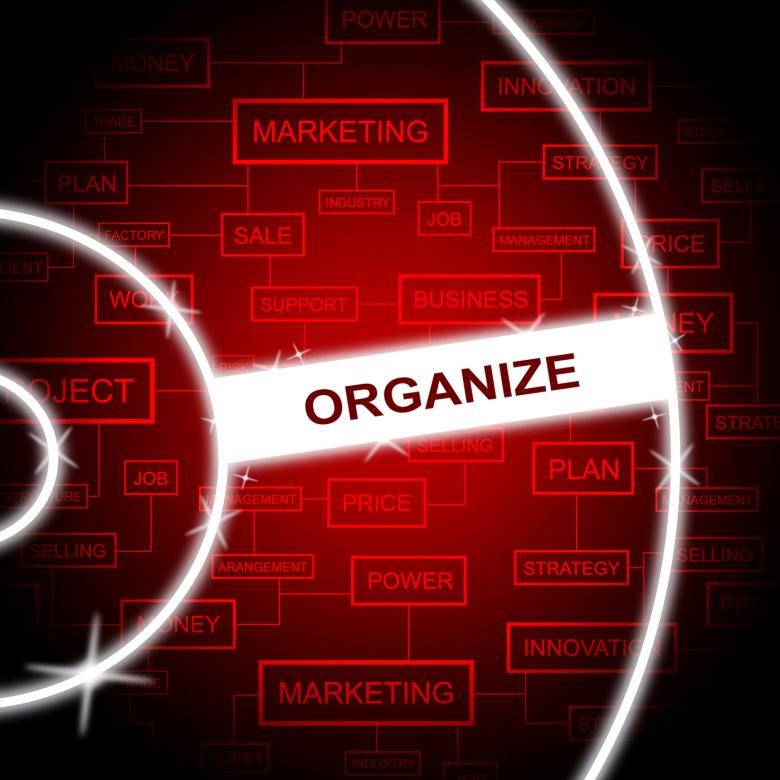 Free stock image of Organize Word Represents Arrange Structured And Organized created by Stuart Miles