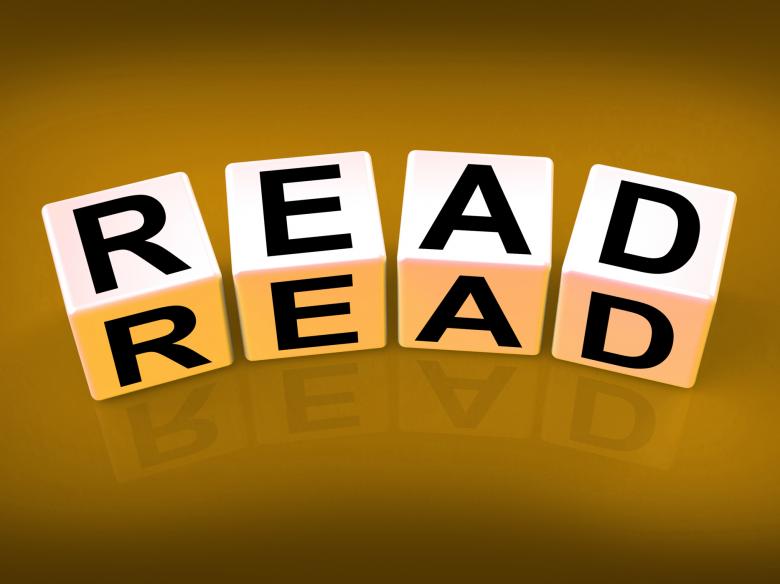 Free stock image of Read Blocks Show Reading Learning and Studying created by Stuart Miles
