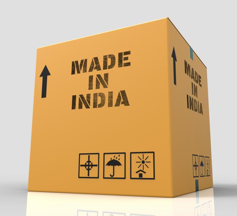 Free stock image of Made In India Indicates Asia Import 3d Rendering created by Stuart Miles