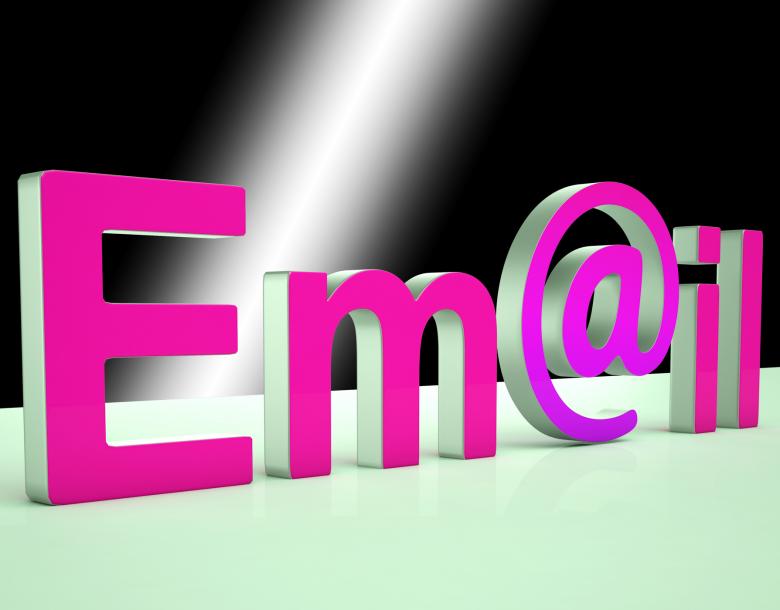 Free stock image of E-mail Letters Shows Online Mailing And Messaging created by Stuart Miles