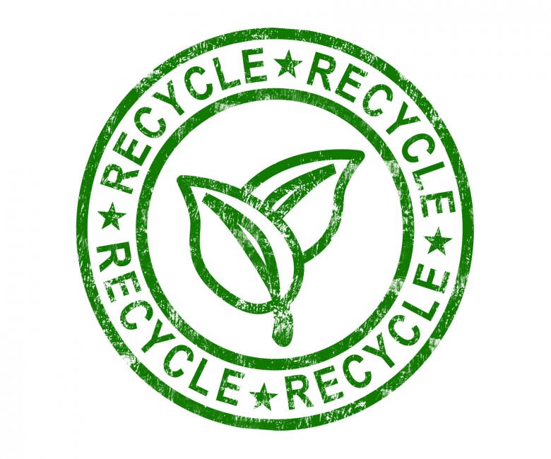 Free stock image of Recycle Stamp Shows Renewable And Eco friendly created by Stuart Miles