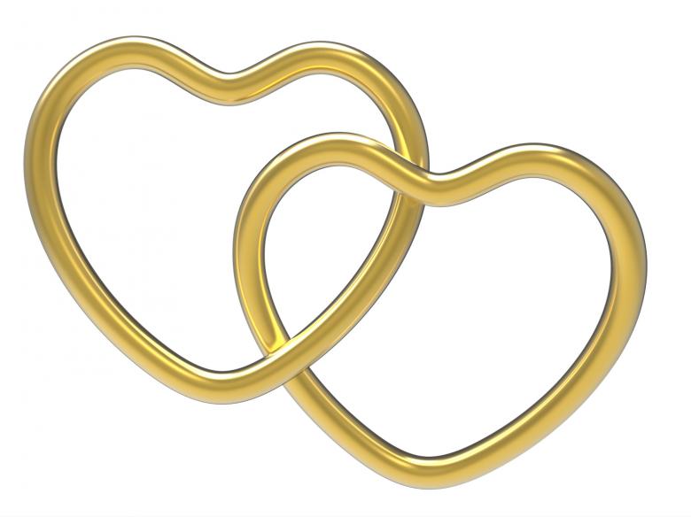 Free stock image of Wedding Rings Indicates Valentine Day And Eternity created by Stuart Miles