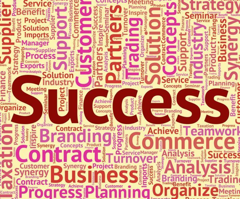 Free stock image of Success Word Represents Winner Resolution And Wordclouds created by Stuart Miles