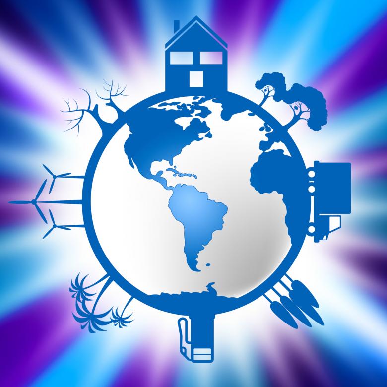 Free stock image of World Global Indicates Eco Friendly And Conservation created by Stuart Miles