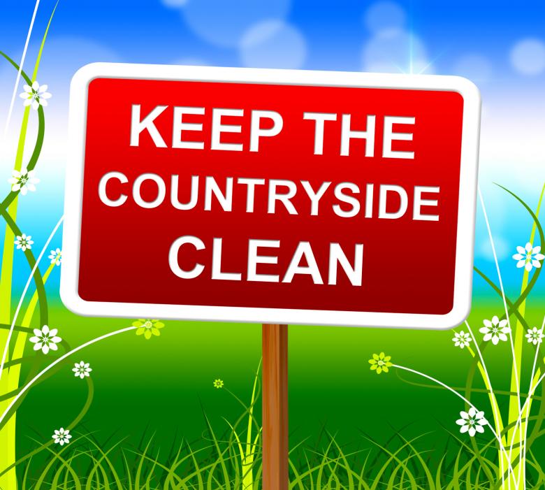 Free stock image of Keep Countryside Clean Means Environment Untouched And Natural created by Stuart Miles