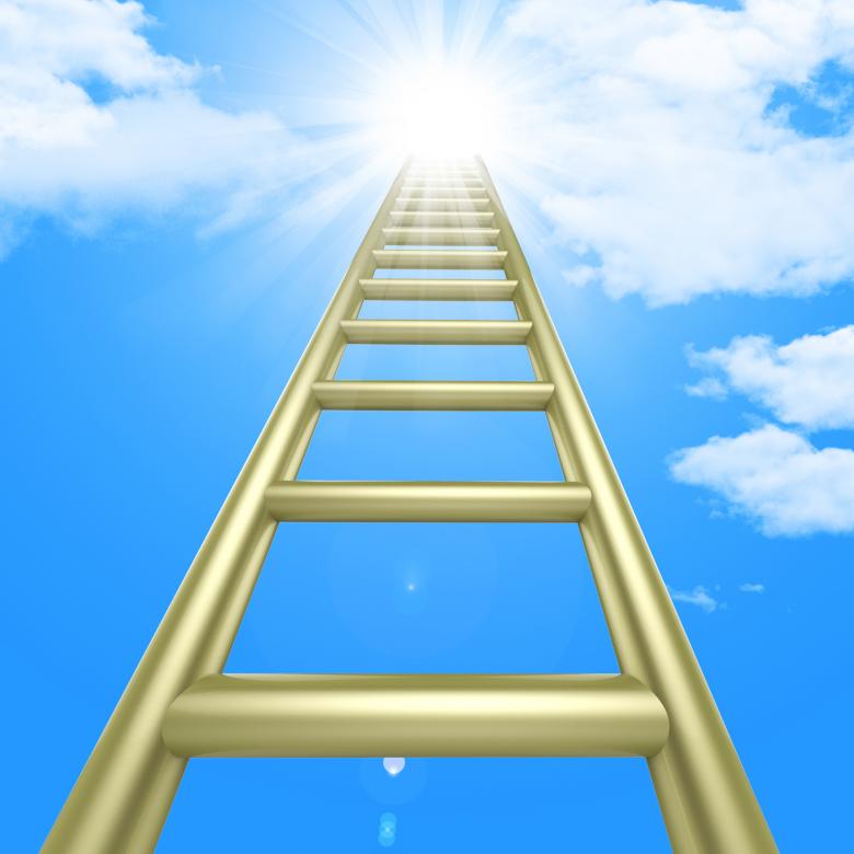 Free stock image of Up Ladders Indicates Raise Improvement And Improve created by Stuart Miles
