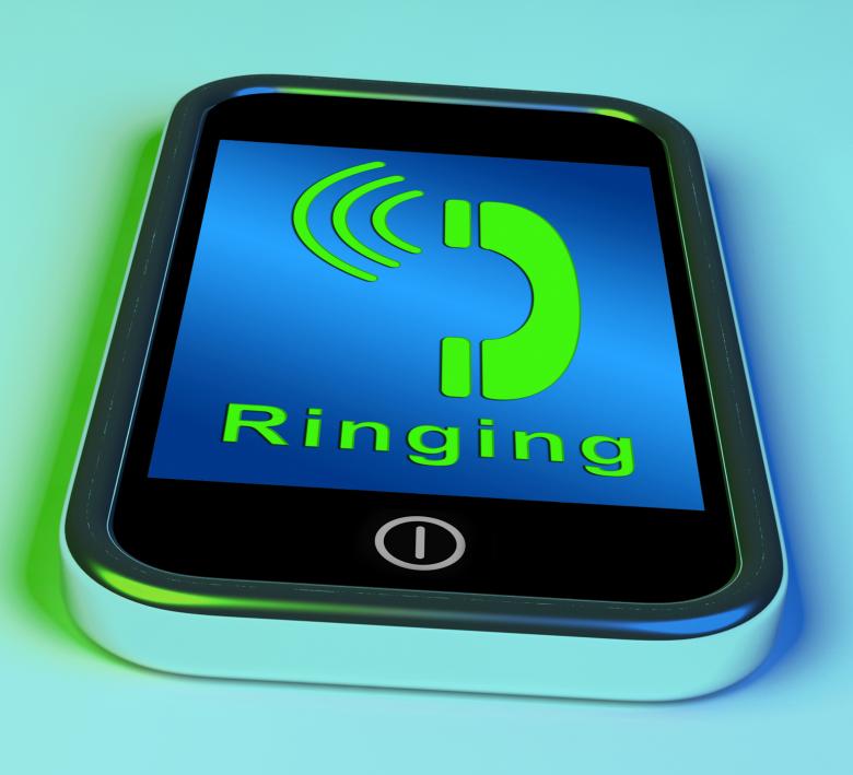 Free stock image of Ringing Icon On A Mobile Phone Showing Smartphone Call created by Stuart Miles