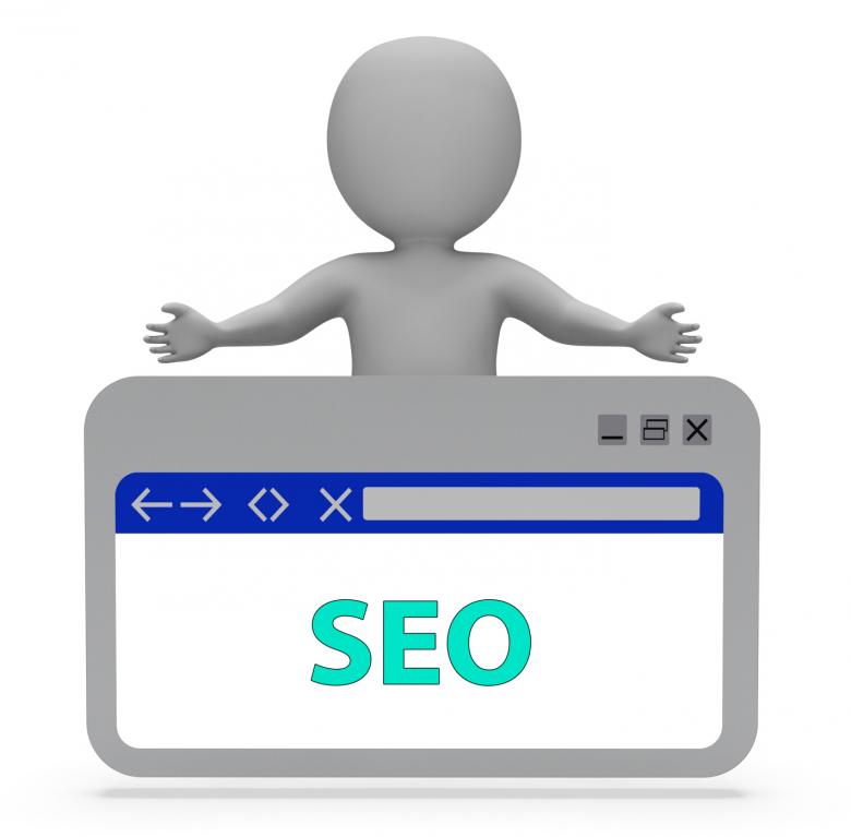 Free stock image of Seo Webpage Means Search Engine 3d Rendering created by Stuart Miles