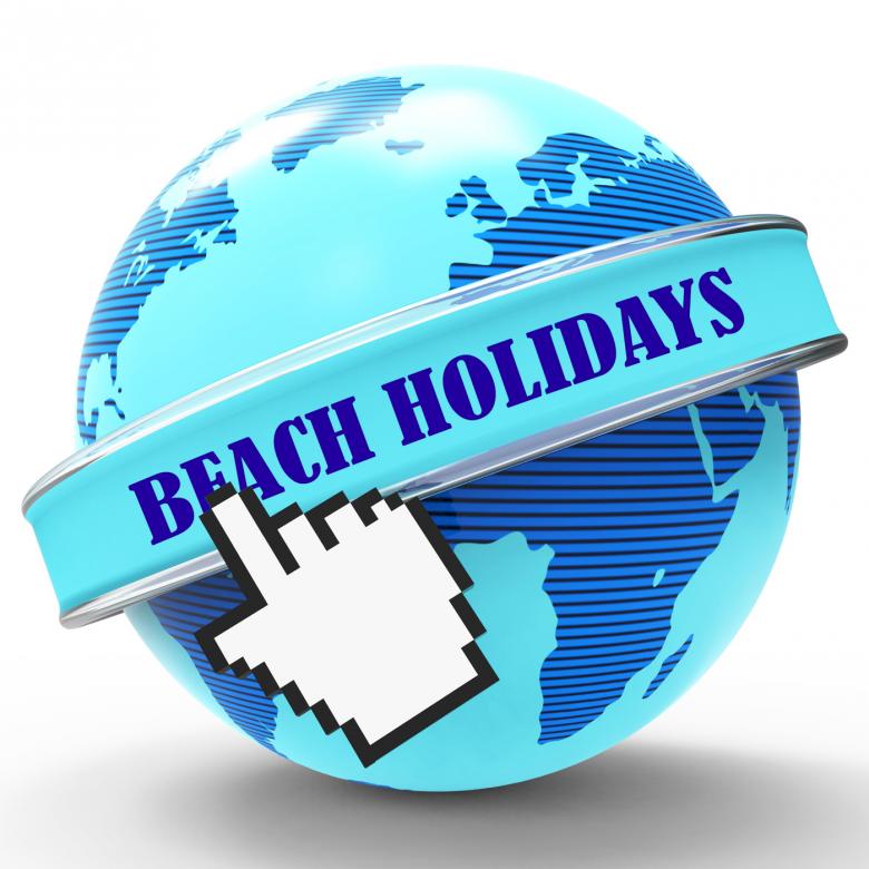 Free stock image of Beach Holidays Shows Vacation Seaside And Coasts created by Stuart Miles