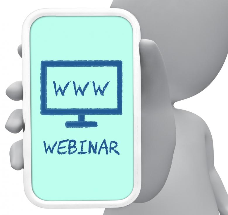 Free stock image of Webinar Online Means Internet Skills 3d Rendering created by Stuart Miles