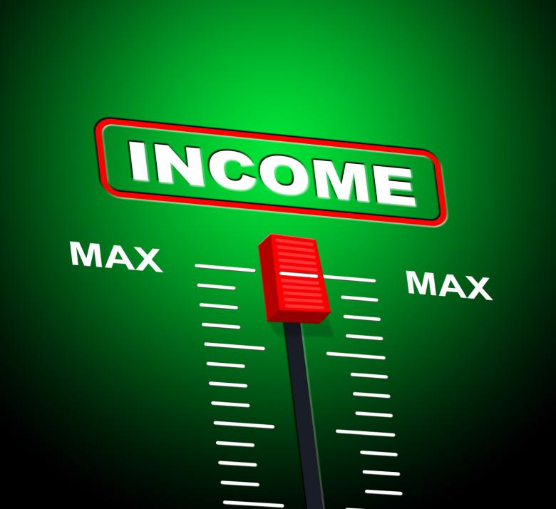 Free stock image of Max Income Represents Upper Limit And Revenues created by Stuart Miles