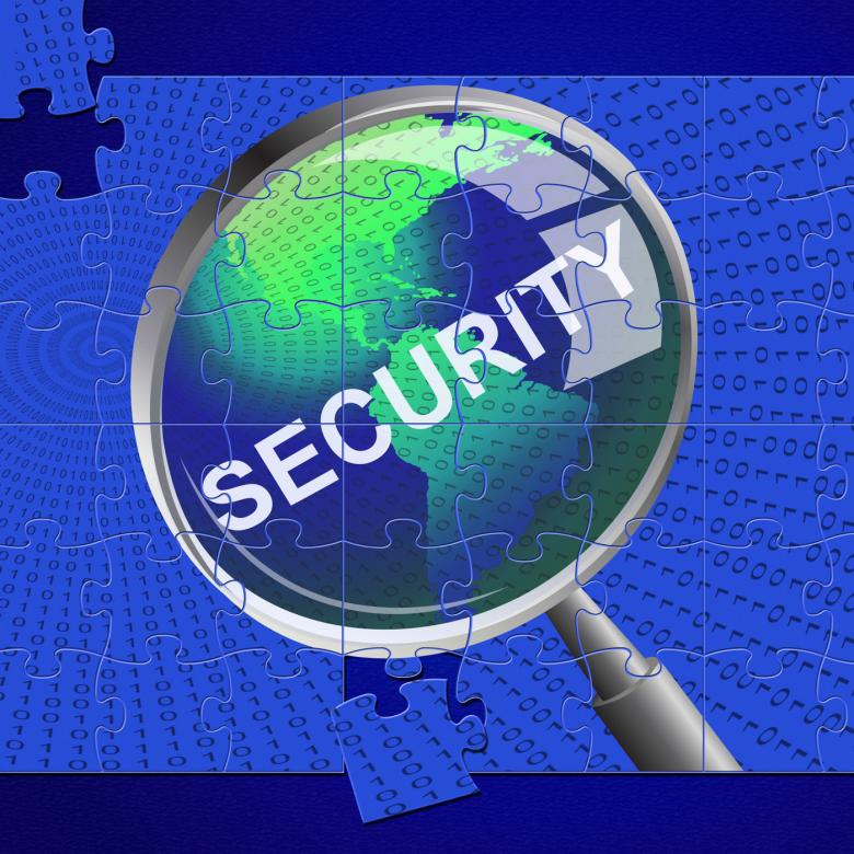 Free stock image of Security Magnifier Represents Restricted Searches And Magnifying created by Stuart Miles