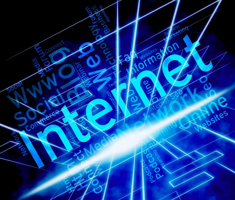 Free stock image of Internet Word Shows World Wide Web And Www created by Stuart Miles