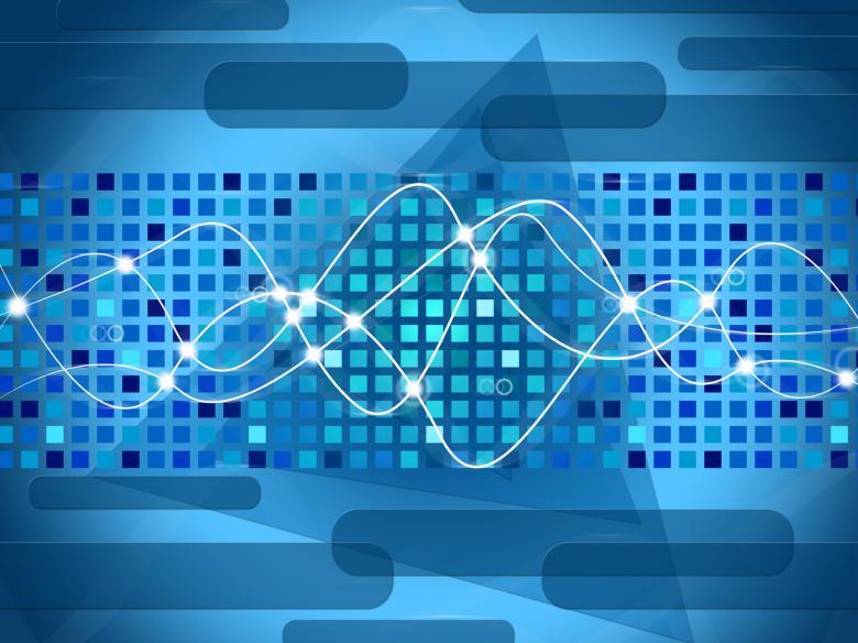 Free stock image of Double Helix Background Means Shining Squares And Shapes created by Stuart Miles