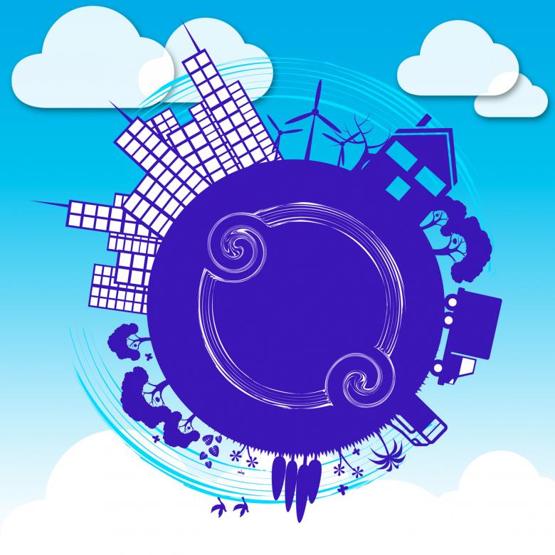 Free stock image of Eco World Indicates Earth Day And Conservation created by Stuart Miles