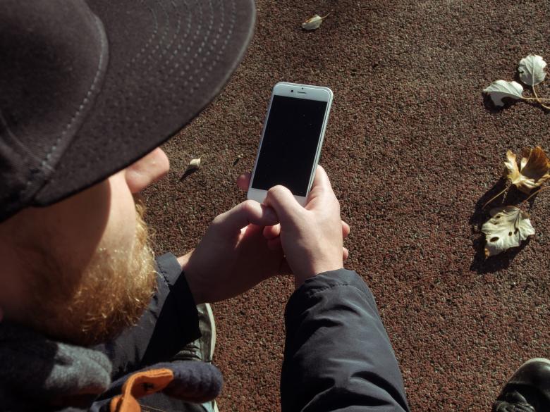 Free stock image of Iphone in the Hands created by Pixabay