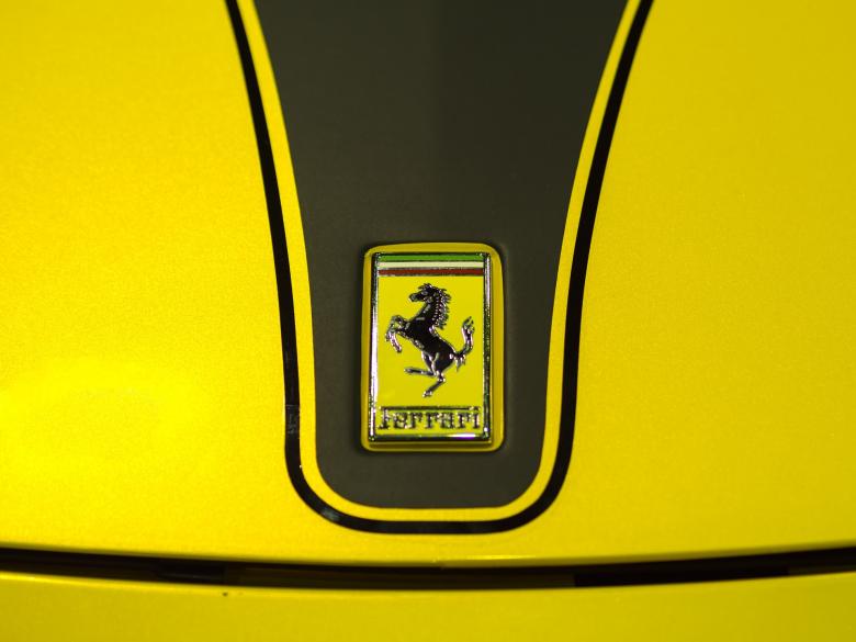 Free stock image of Yellow Ferrari created by Pixabay