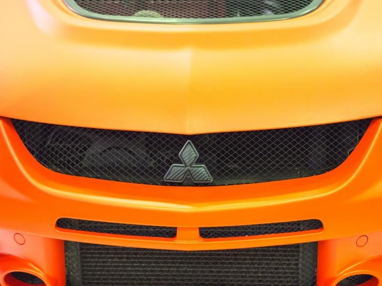 Free stock image of Orange Mitsubishi created by Pixabay