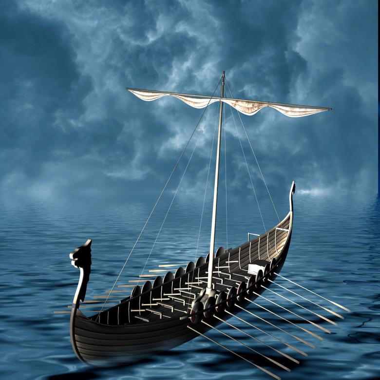 Free stock image of Viking Ship created by bykst