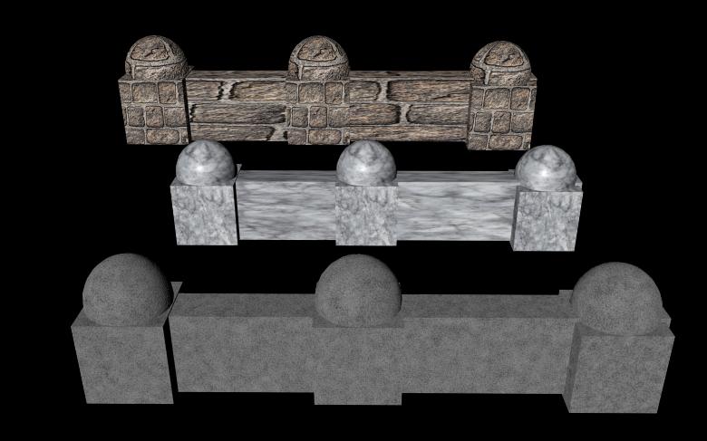 Free stock image of Medieval Stone Wall 3D Render created by bykst