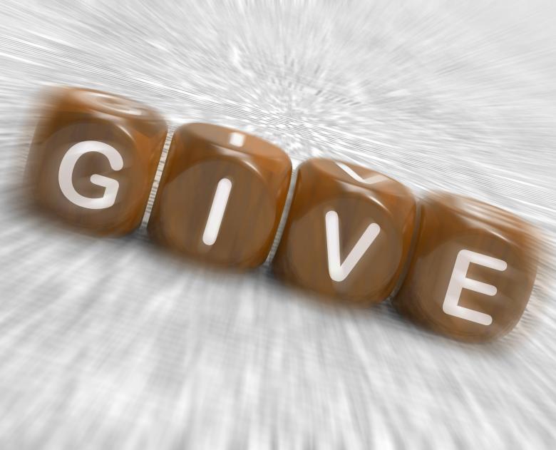 Free stock image of Give Dice Displays Be Generous And Contribute created by Stuart Miles
