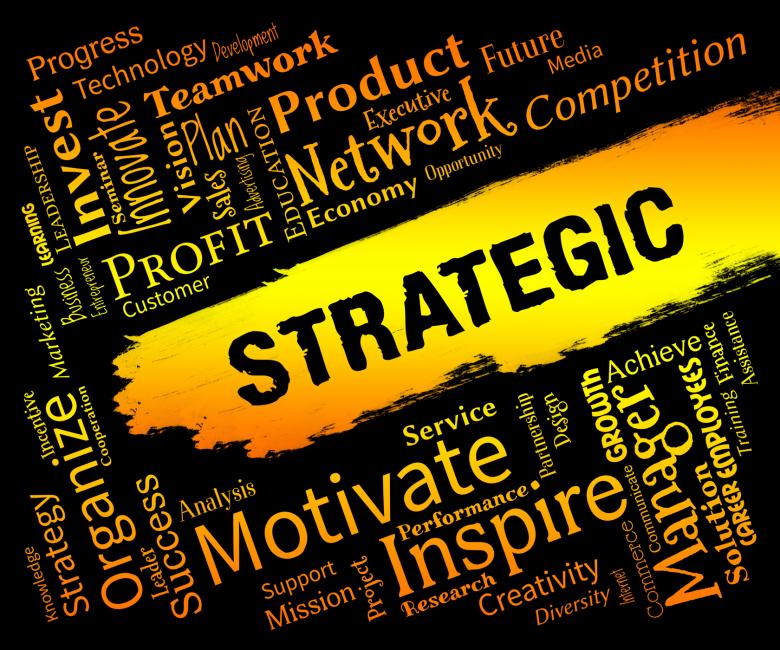Free stock image of Strategic Words Indicates Business Strategy And Plans created by Stuart Miles