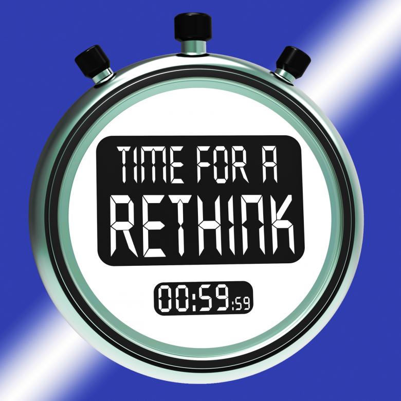 Free stock image of Time For A Rethink Means Change Strategy created by Stuart Miles