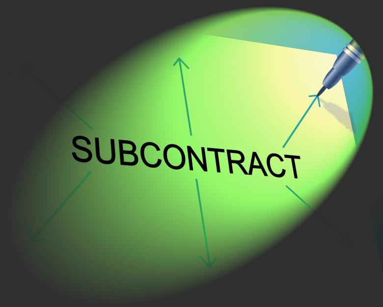 Free stock image of Subcontracting Subcontract Represents Out Sourcing And Workforce created by Stuart Miles