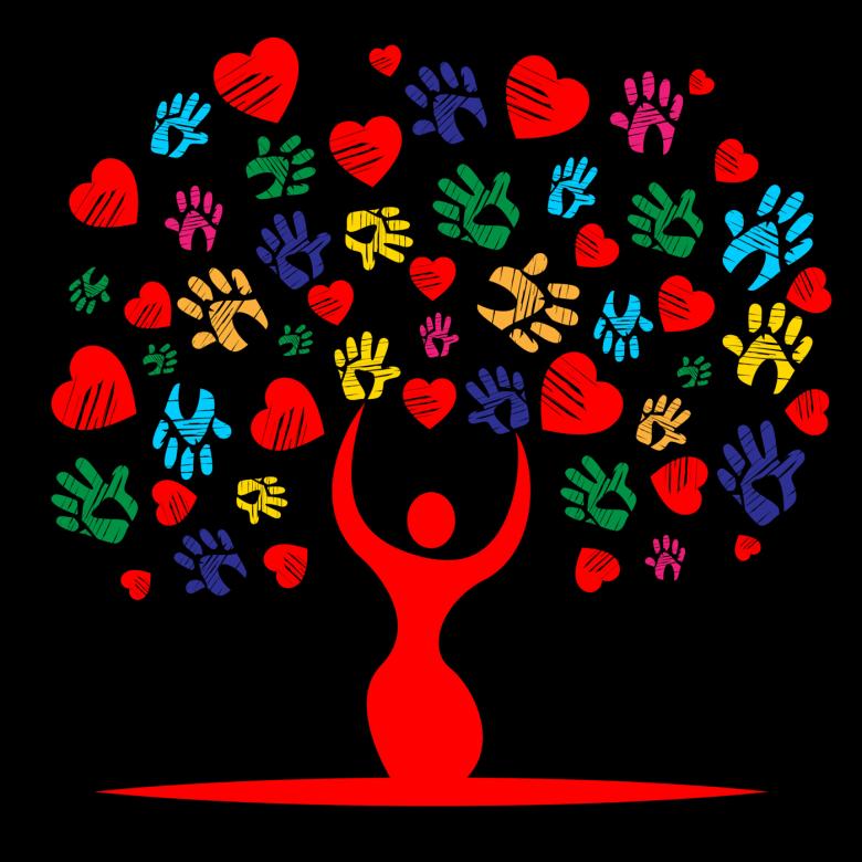 Free stock image of Heart Colourful Shows Valentine Day And Affection created by Stuart Miles
