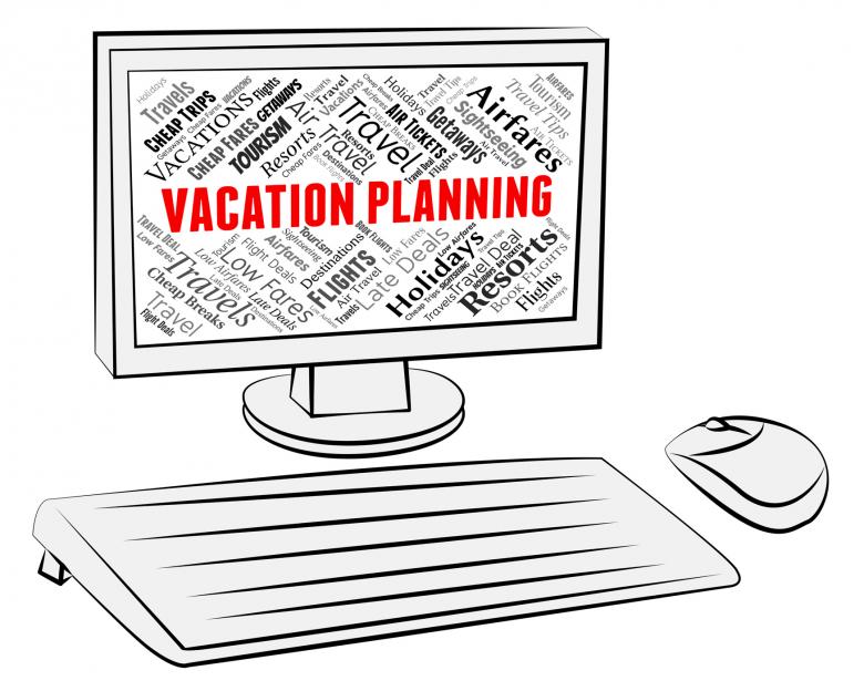 Free stock image of Vacation Planning Indicates Pc Scheduler And Break created by Stuart Miles