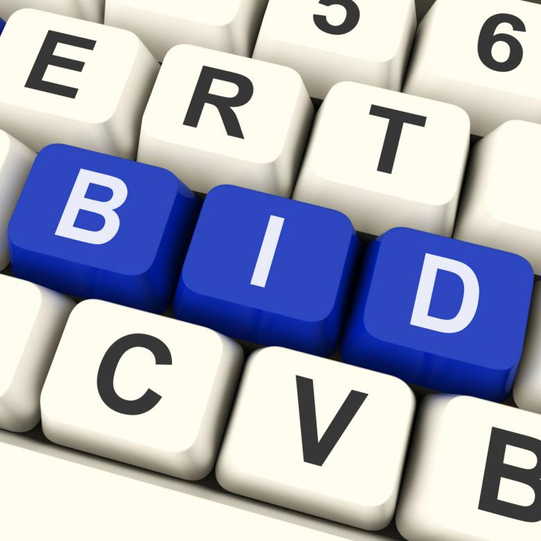 Free stock image of Bid Keys Show Online Bidding Or Auction created by Stuart Miles