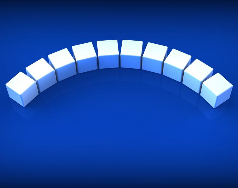 Free stock image of Ten Blank Dice Shows Copyspace For 10 Letter Word created by Stuart Miles