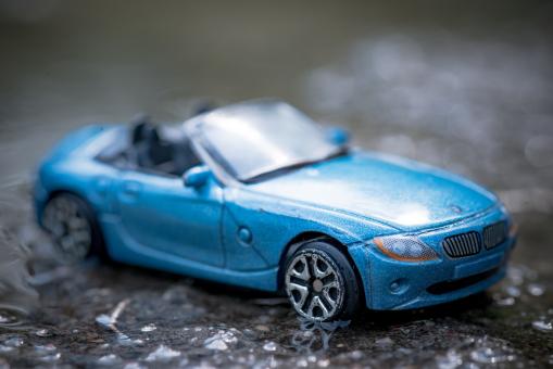 Blue Car - Free Stock Photo