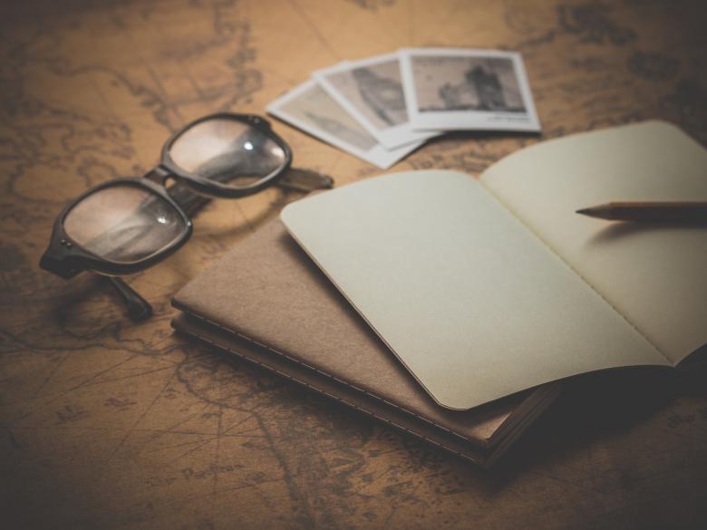 Free stock image of Book and Glasses created by Pixabay