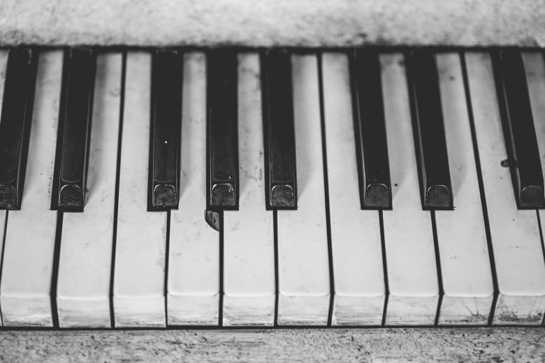 Free stock image of Piano Closeup created by Pixabay