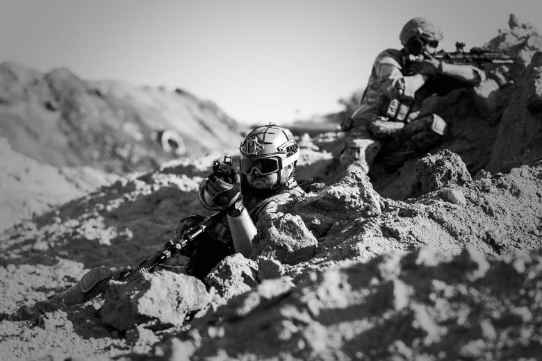 Free stock image of American Army on a Mission created by Pixabay