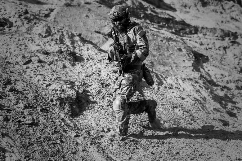 Free stock image of American Soldier created by Pixabay