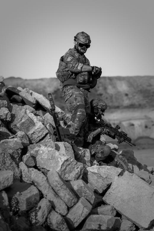 Free stock image of Army Task Force created by Pixabay