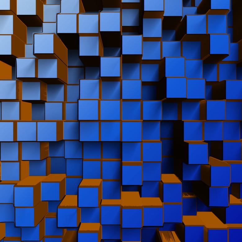 Free stock image of 3D Abstract Squares created by bykst
