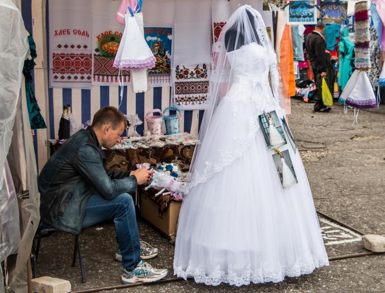 Free stock image of Weeding dress created by Janis Urtans