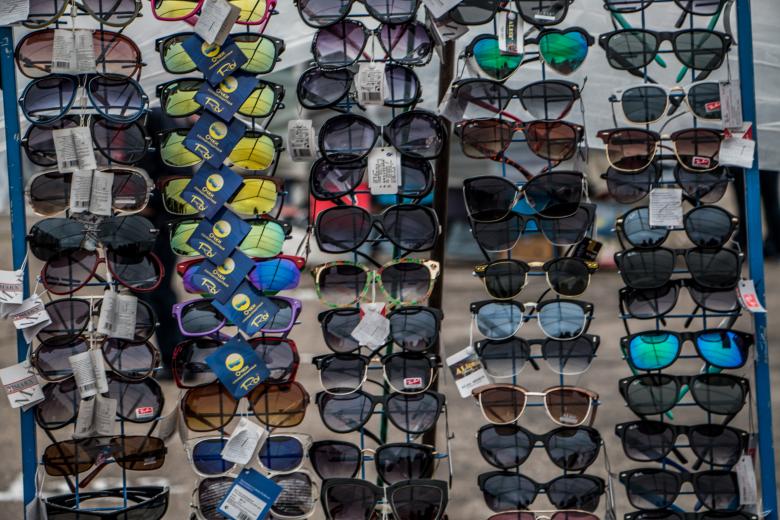 Free stock image of Sunglasses stand created by Janis Urtans